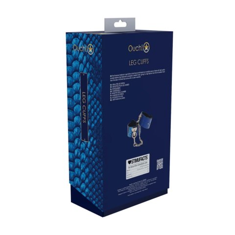 Florence Collection - Leg Cuffs - Blue SHOTS