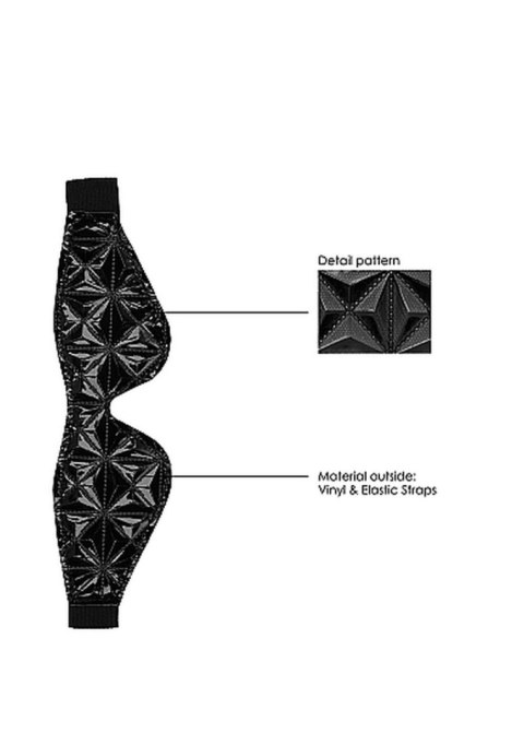 Luxury Eye Mask - Black SHOTS