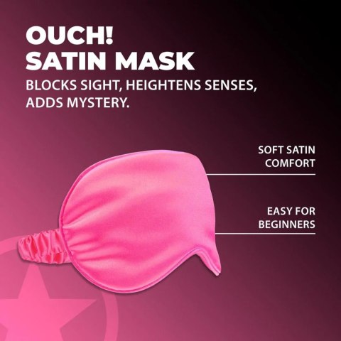 Satin Mask - Pink SHOTS