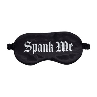 Spank Me - Printed Satin Mask SHOTS