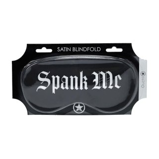 Spank Me - Printed Satin Mask SHOTS