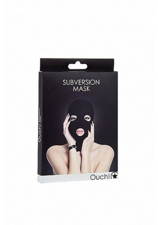 Subversion Mask - Black SHOTS