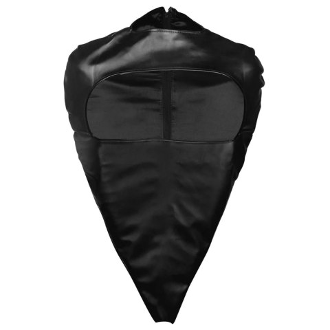 Zip-Up Full Arm and Shoulder Sleeve Restraint - Black SHOTS