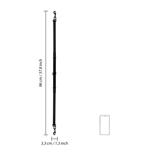 Adjustable Spreader Bar - Black SHOTS