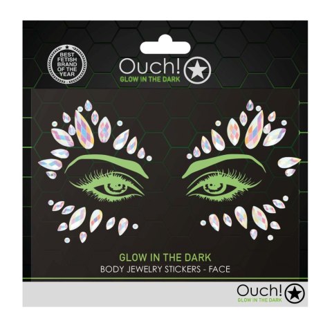 Body Jewelry Stickers - Face SHOTS