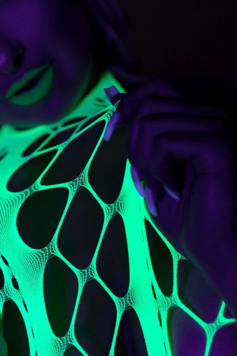Bodystocking with Halterneck - Green - XS/XL SHOTS