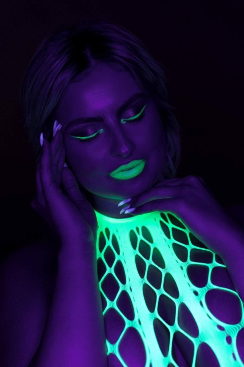 Bodystocking with Halterneck - Green - XS/XL SHOTS