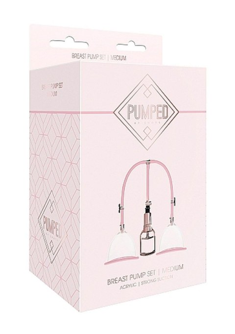 Breast Pump Set Medium - Rose Gold SHOTS