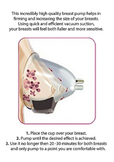 Breast Pump Set Medium - Rose Gold SHOTS