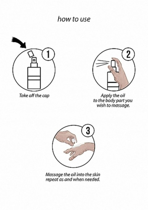 Cannabis Massage Oil - 100ml SHOTS