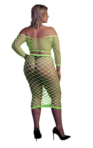 Long Sleeve Crop Top and Long Skirt XL/XXXXL SHOTS
