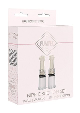 Nipple Suction Set Small - Transparent SHOTS