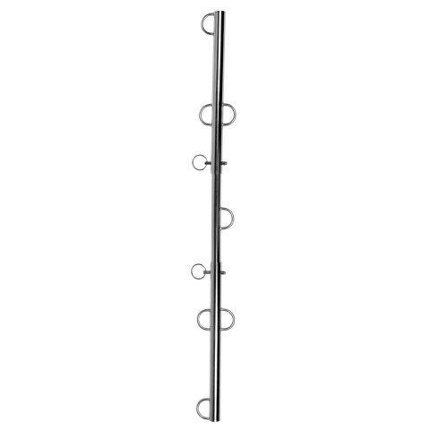 Spreader Bar with Multiple Hooks - Silver SHOTS