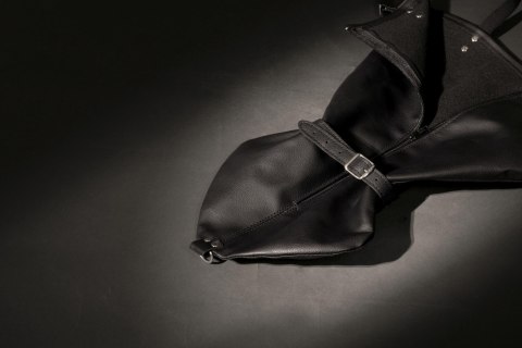 Zip-up Full Sleeve Arm Restraint - Black SHOTS