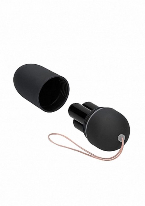 10 Speed Remote Vibrating Egg - Big - Black SHOTS