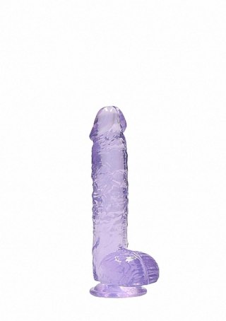 6"" / 15 cm Realistic Dildo With Balls - Purple SHOTS