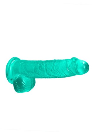 6"""" / 15 cm Realistic Dildo With Balls - Turquoise SHOTS