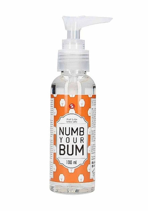 Anal Lube - Numb Your Bum - 100 ml SHOTS