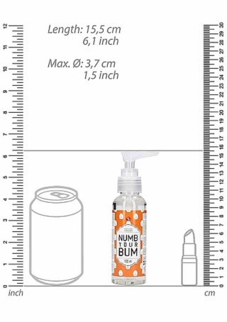 Anal Lube - Numb Your Bum - 100 ml SHOTS