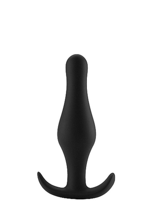 Butt Plug with Handle - Small - Black SHOTS