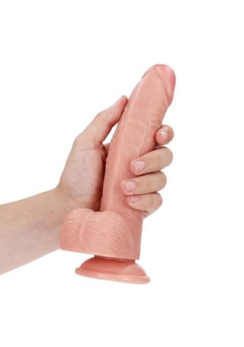 Curved Realistic Dildo Balls Suction Cup - 8""""/ 20,5 cm SHOTS