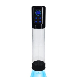 MegaLift - Automatic Waterproof Penis Pump - Black SHOTS