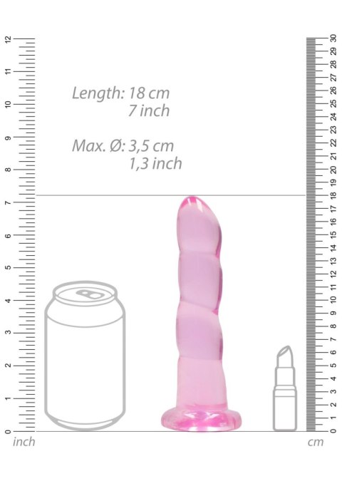 Non Realistic Dildo with Suction Cup - 7""""/ 17 cm SHOTS