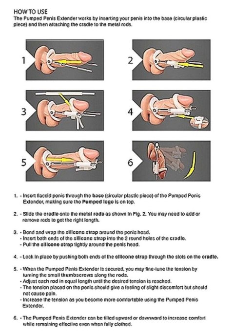 Penis Extender - Black SHOTS