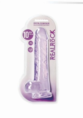 Realistic Dildo with Balls - 10""""/ 25,4 cm SHOTS