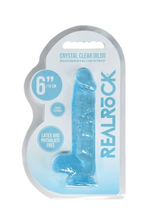 Realistic Dildo with Balls - 6""""/ 15 cm SHOTS