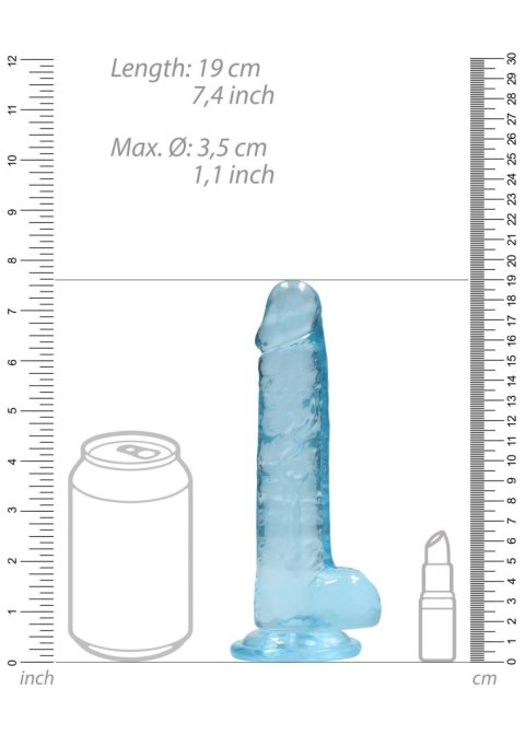 Realistic Dildo with Balls - 7""""/ 19 cm SHOTS