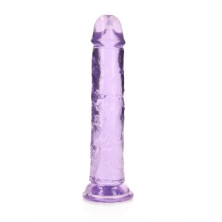 Straight Realistic Dildo with Suction Cup - 7'' / 18 SHOTS