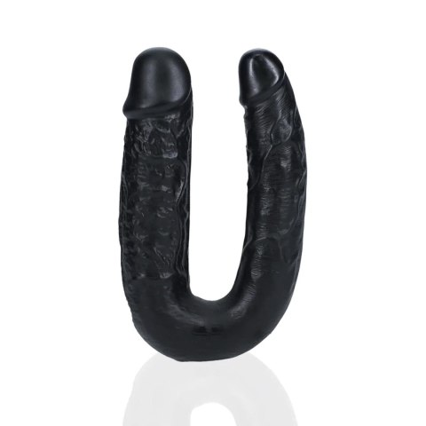 U Shaped Double Dildo 12,7 cm - Black SHOTS