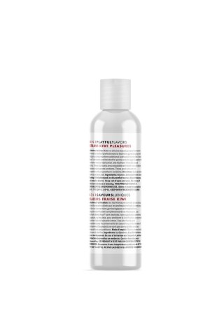 4 In 1 Lubricant with Straw-Kiwi Pleasures Flavor - 1 fl oz / 30 ml SHOTS