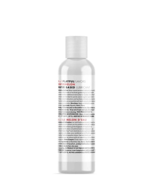 4 in 1 Lubricant with Watermelon Flavor - 1 fl oz / 30 ml SHOTS