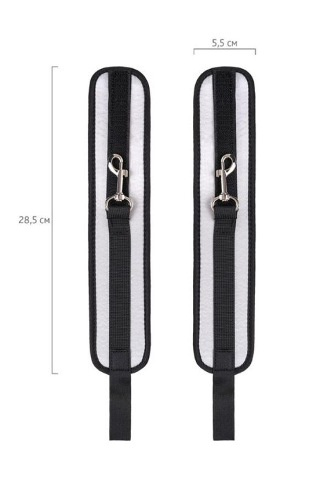 Anonymo anclecuffs, polyester, silver, 28.5 cm TOYFA - Boys of Toys Sp. z o.o. (dystrybutor)