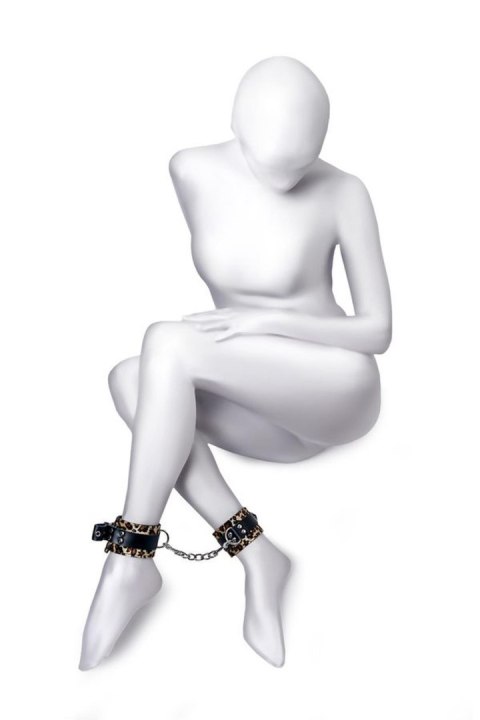 Anonymo handcuffs, PU leather, print, 27 cm TOYFA - Boys of Toys Sp. z o.o. (dystrybutor)