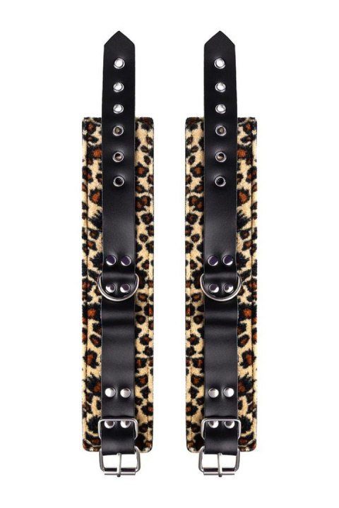 Anonymo handcuffs, PU leather, print, 27 cm TOYFA - Boys of Toys Sp. z o.o. (dystrybutor)