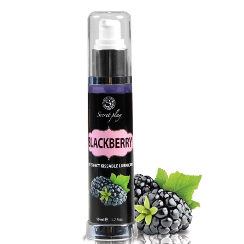 BLACKBERRY HOT EFFECT KISSABLE LUBRICANT 50 ML Secret Play - FEMARVI S.L.