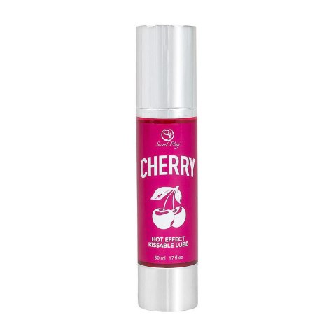 CHERRY HOT EFFECT KISSABLE LUBRICANT Secret Play - FEMARVI S.L.