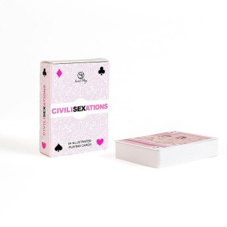 CIVILISEXATIONS ILLUSTRATED PLAYING CARDS Secret Play - FEMARVI S.L.