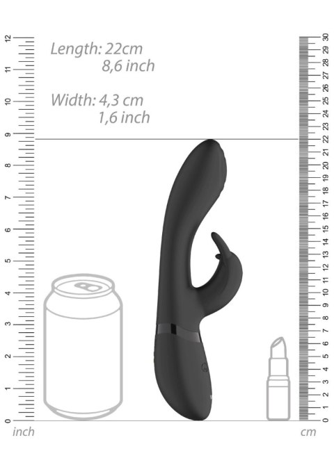 Cato - Pulse G-spot Rabbit - Black SHOTS