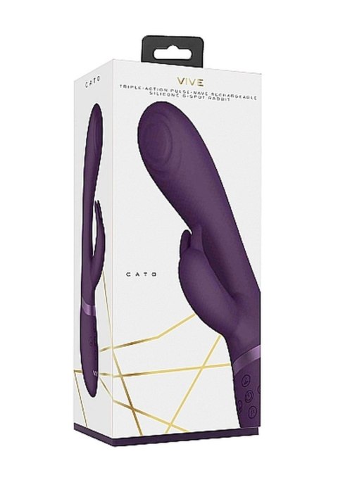 Cato - Pulse G-spot Rabbit - Purple SHOTS