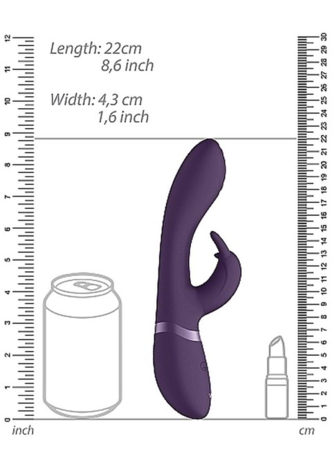 Cato - Pulse G-spot Rabbit - Purple SHOTS