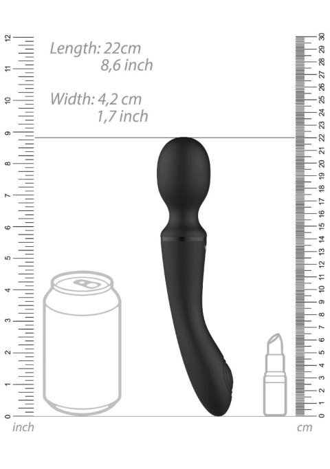 Enora - Wand & Vibrator - Black SHOTS