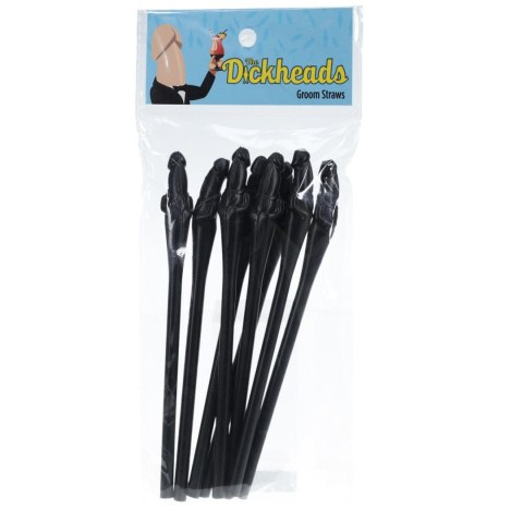 Groom Straws - Black SHOTS