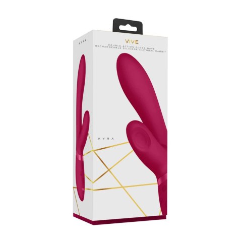 Kyra - Pulse Clitoral Rabbit - Pink SHOTS