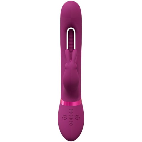 Mika - Triple Rabbit with G-Spot Flapping - Pink SHOTS