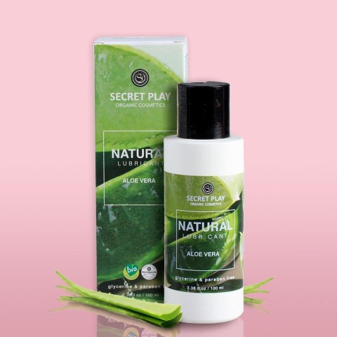 NATURAL LUBRICANT - ALOE VERA - ORGANIC COSMETICS 100 ML Secret Play - FEMARVI S.L.