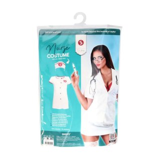 Nurse Costume - S/M - White SHOTS